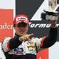 Nelsinho Piquet comemora seu primeiro pódio na Fórmula 1. Piloto brasileiro chegou em segundo. Nelsinho Piquet comemora seu primeiro pódio na Fórmula 1. Piloto brasileiro chegou em segundo.