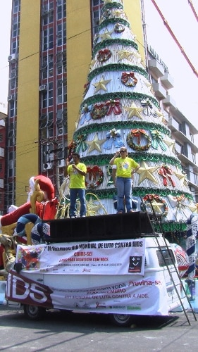 Campanha alusiva ao Dia Mundial de Combate a Aids em Manaus (AM) 21/11/2011