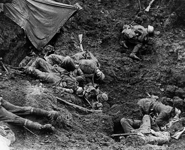 Imagem histórica da Primeira Guerra mundial (1914-1918)