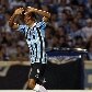 Lúcio comemora o primeiro gol da vitória do Grêmio na Libertadores Lúcio comemora o primeiro gol da vitória do Grêmio na Libertadores