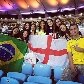 Internautas enviam fotos do amistoso entre Brasil e Inglaterra no Maracanã