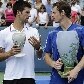 Com dores, Djokovic abandona final do Masters de Cincinnati de título fica com Andy Murray