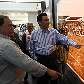Marquinho Chedid e Marcelo Teixeira, em conversa no Estádio Nabizão Marquinho Chedid e Marcelo Teixeira, em conversa no Estádio Nabizão
