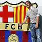 Ibrahimovic posa na chegada à sede do Barcelona, seu novo time Ibrahimovic posa na chegada à sede do Barcelona, seu novo time