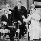 O presidente Richard Nixon com papa Paulo VI no Vaticano em 1970 O presidente Richard Nixon com papa Paulo VI no Vaticano em 1970