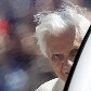 Papa Bento XVI chega na Praça de São Pedro para rezas semanais, no Vaticano