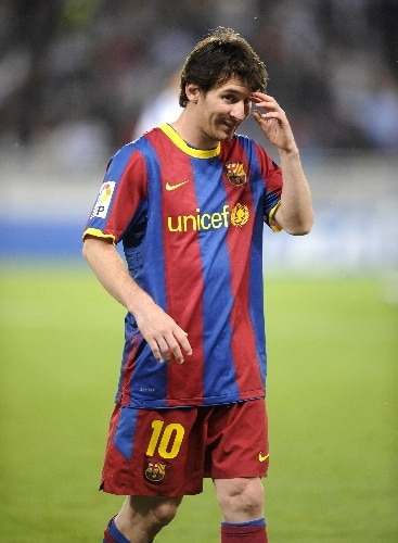 Messi lamenta jogada errada em derrota do Barcelona pelo Espanhol