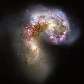 A imagem do Hubble das galáxias Antennae é a melhor visão conseguida até agora do par de galáxias A imagem do Hubble das galáxias Antennae é a melhor visão conseguida até agora do par de galáxias