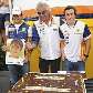 Dirigente da Renault celebra aniversário dos pilotos Nelsinho Piquet e Fernando Alonso Dirigente da Renault celebra aniversário dos pilotos Nelsinho Piquet e Fernando Alonso