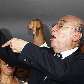 Henrique Meirelles em sua cerimônia de filiação ao PMDB
