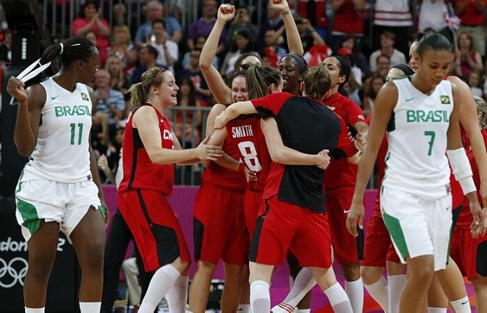 Basquete feminino perde e está eliminado dos Jogos Olímpicos de Londres