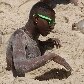 Tarde de domingo com sol leva cariocas à praia de Ipanema