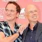 Quentin Tarantino posa com o diretor italiano Gabriel Salvatores
