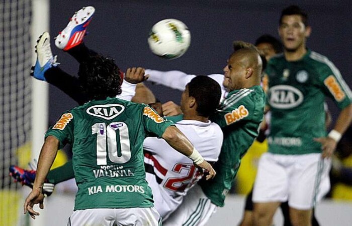 Palmeiras e São Paulo empatam por 1 a 1 pela nona rodada do Brasileirão