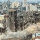 Implosão do edifício da Favela do Moinho