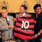 Presidente do Fla, da ABL, Luxemburgo e Ronaldinho homenageiam José Lins do Rego na ABL, no Rio Presidente do Fla, da ABL, Luxemburgo e Ronaldinho homenageiam José Lins do Rego na ABL, no Rio