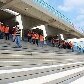 No fim de semana, um grupo de corintianos visitou as obras do futuro estádio do clube, em Itaquera No fim de semana, um grupo de corintianos visitou as obras do futuro estádio do clube, em Itaquera