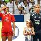 Paula Pequeno e Bernardinho no pódio da Superliga feminina