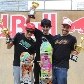 Finalistas do Skate Vert Pro na Virada Esportiva em São Paulo.18/09/2011