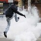 Polícia chilena repreende estudantes e 235 são presos Polícia chilena repreende estudantes e 235 são presos