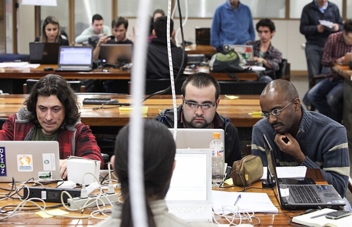 Hackatão: Maratona reuniu dezenas de pessoas na sede do 