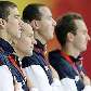 Phelps e equipe dos 4x100 medley