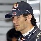 Mark Webber recebe orientações do chefe da Red Bull, Christian Horner