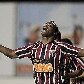 O atacante Fernandinho comemora gol para o São Paulo nos 4 a 3 sobre o Americana, pelo Paulistão O atacante Fernandinho comemora gol para o São Paulo nos 4 a 3 sobre o Americana, pelo Paulistão