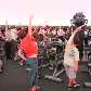 Cerca de 80 bicicletas estarão à disposição do público para prática de spinning, Cerca de 80 bicicletas estarão à disposição do público para prática de spinning,