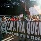 Protesto por moradia e contra a Copa ocupa parte da Avenida Paulista, em SP