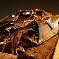 Ferrari destruída em São Paulo (SP)
