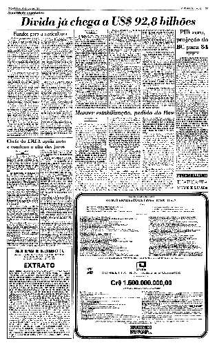Manchete de 25 de maio de 1984: 