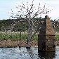 Seca revela cidade submersa no Ceará