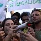 Confira imagens da marcha da maconha no Rio de Janeiro 