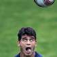 Ibarra em treino do Boca Juniors
