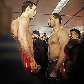O ucraniano Waldimir Klitschko encara o americano Eddie Chambers na pesagem da luta pelo título O ucraniano Waldimir Klitschko encara o americano Eddie Chambers na pesagem da luta pelo título