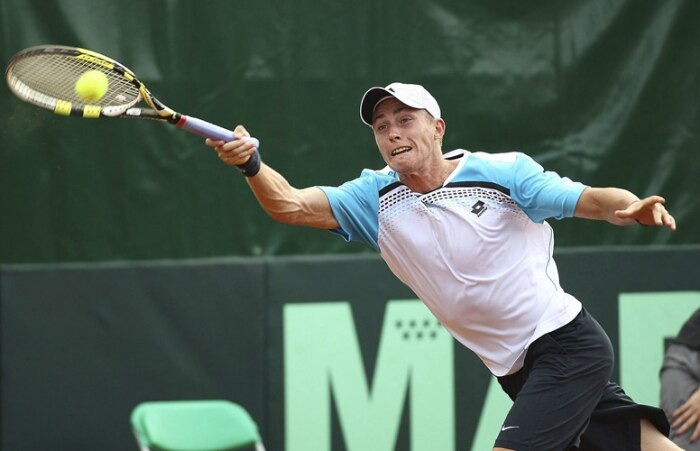 Tomas Berdych, da República Tcheca, vence o romeno Crivoi por 6-3, 6-3 e 7-6