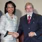 Lula se encontra com Condoleeza Rice Lula se encontra com Condoleeza Rice