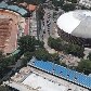 Vista aérea do Conjunto Desportivo Constâncio Vaz Guimarães