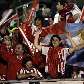 Torcida do Estudiantes comemora título da Libertadores no Mineirão