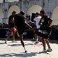 Sob o forte calor carioca, lutadores de MMA fazem treino para o UFC 153