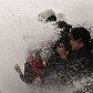 No Rio, ressaca faz mar invadir ruas e afasta banhistas; ondas chegaram a 4,5 metros de altura