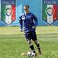 Fabio Cannavaro corre com a bola em treino da seleção italiana em Pretória Fabio Cannavaro corre com a bola em treino da seleção italiana em Pretória