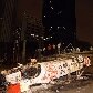 Agências bancárias e prédios históricos são depredados após protesto no RJ