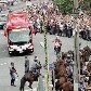 Torcedores aguardavam com ansiedade a chegada do time no Morumbi