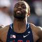 Norte-americano Tyson Gay corre para se garantir nas semifinais dos 100 metros