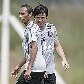 Os atacantes Liedson e William, do Corinthians, durante o treino no CT do Parque Ecológico do Tietê Os atacantes Liedson e William, do Corinthians, durante o treino no CT do Parque Ecológico do Tietê
