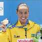 Poliana Okimoto conquistou a primeira medalha para o Brasil no Mundial de Esportes Aquáticos em Roma