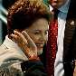 Petistas e eleitores da Dilma, eleita presidente do Brasil, comemoram na Av. Paulista, em São Paulo