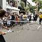 Maria Esther Bueno e Maria Sharapova batem bola na rua Oscar Freire, em São Paulo (SP) Maria Esther Bueno e Maria Sharapova batem bola na rua Oscar Freire, em São Paulo (SP)